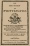 [Gutenberg 62142] • The History of Whittington